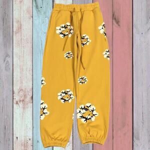 Classic Men's Denim Tears Pants Yellow